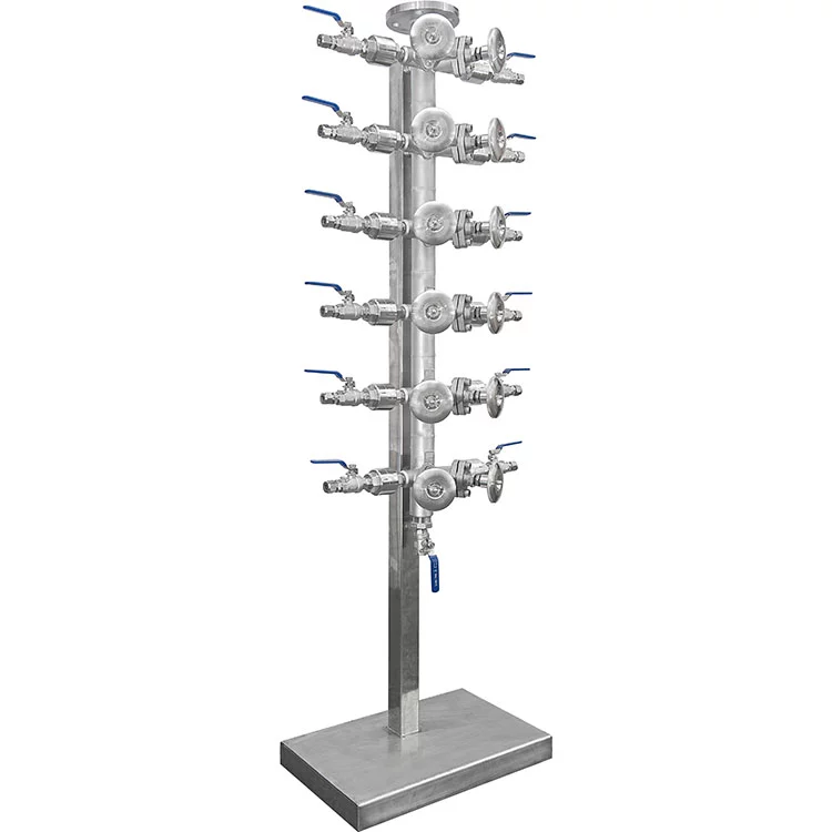 BELLOW CONDENSATE COLLECTION MANIFOLDS