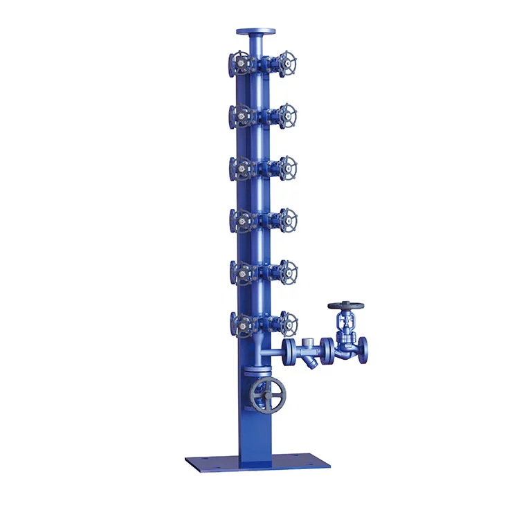 BELLOW STEAM DISTRIBUTION MANIFOLDS