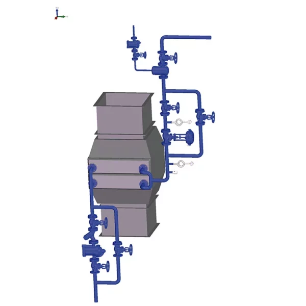 HOT AIR CONTROL AND DRAINAGE SYSTEM