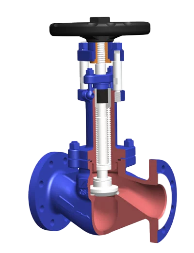 longer bellows seal globe valve