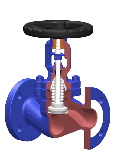 plus bellow seal globe valve