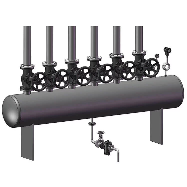 STEAM MANIFOLDS DRAINAGE SYSTEM