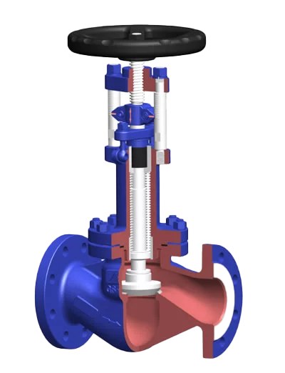 supler bellows seal globe valve