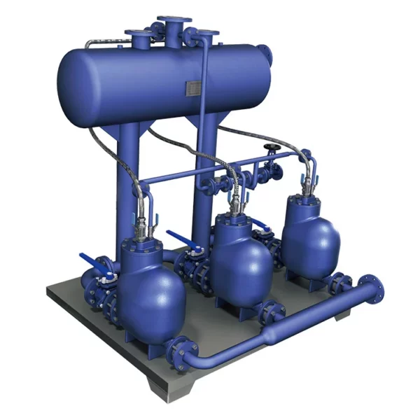 THREE PUMP TRAP SYSTEM