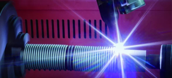 Welding of bellows assembly