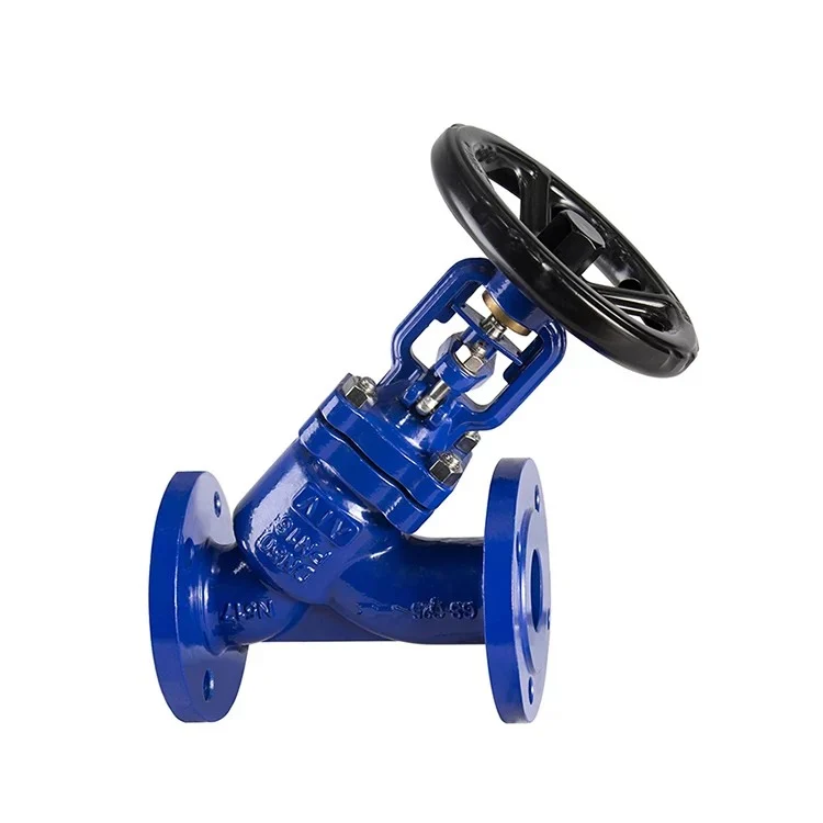 y type bellow globe valve