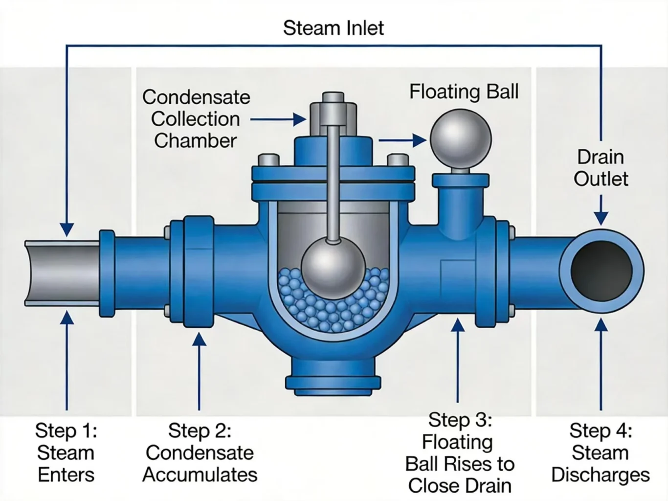 a detailed analysis of steam traps working principles classification and applications