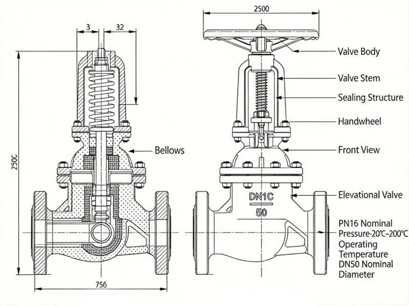 why choose bellows sealed globe valves